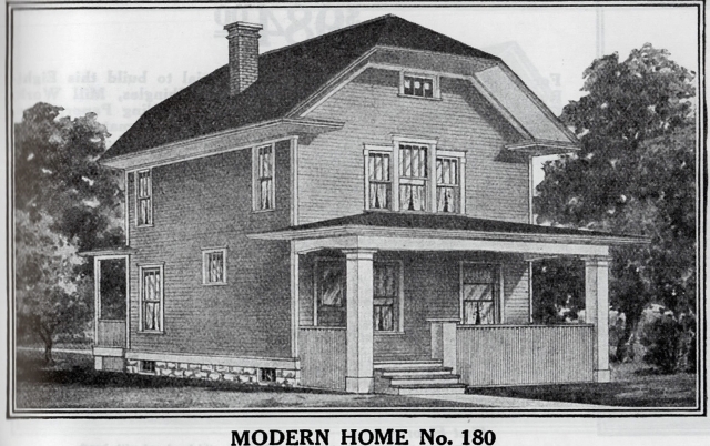 Modern Home No. 180 from 1913
